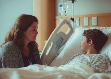 jak mówić z dzieckiem o diagnozie nowotworowej